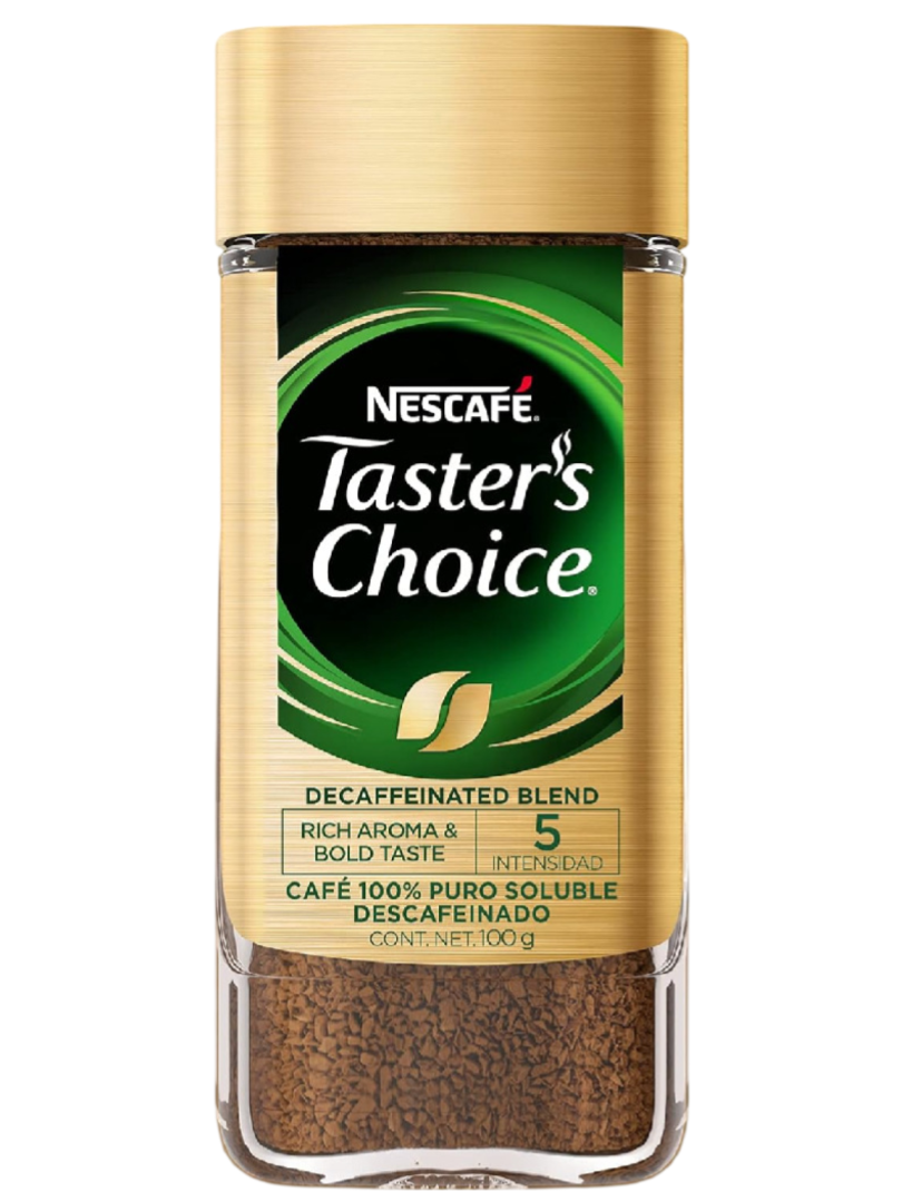 NESCAFE TASTER CHOICE 12/100GR DESCAFE