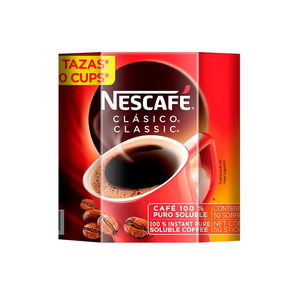 NESCAFE CLASICO STICK 18/50/2 GRS
