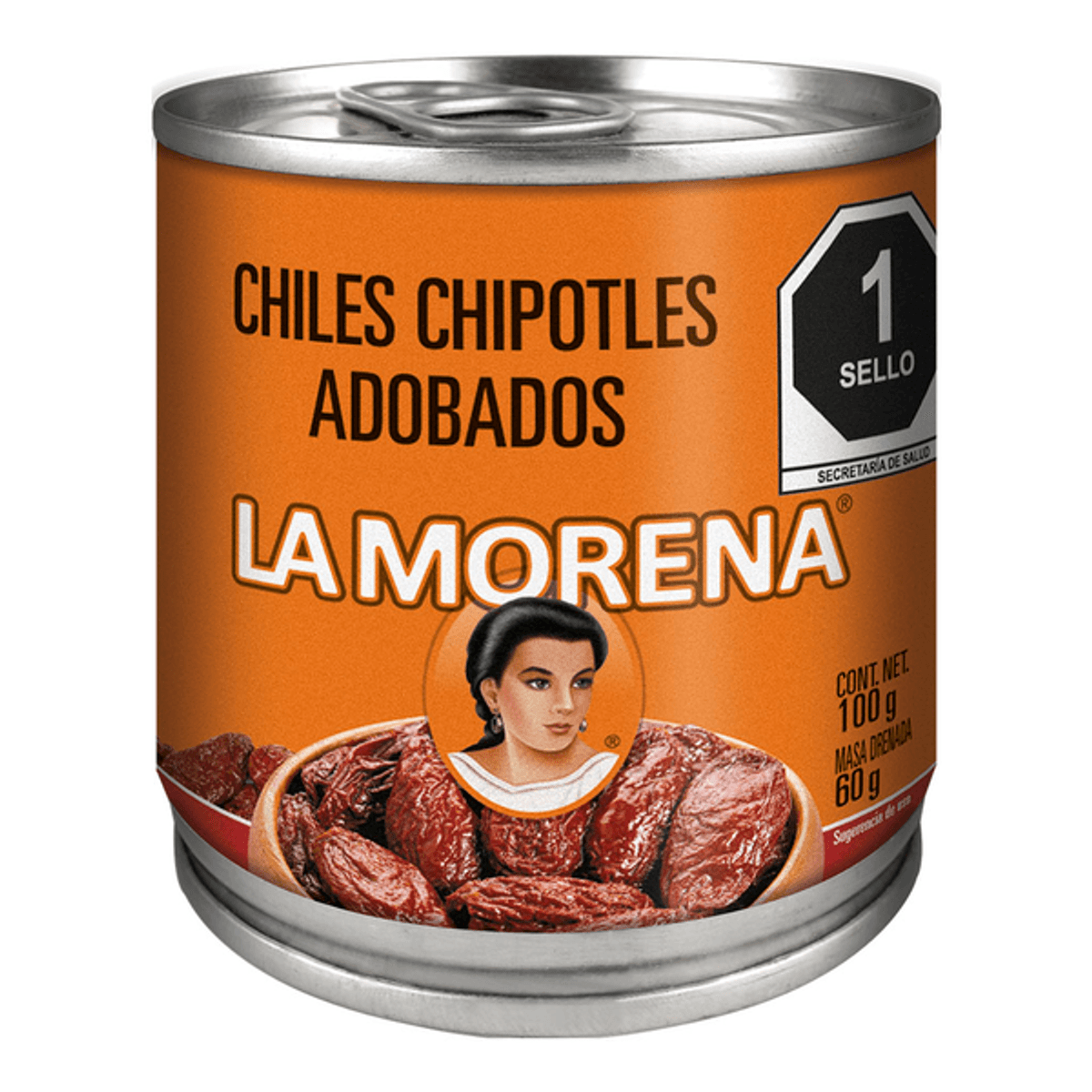 CHILES MORENA CHIPOTLES 20/100GR