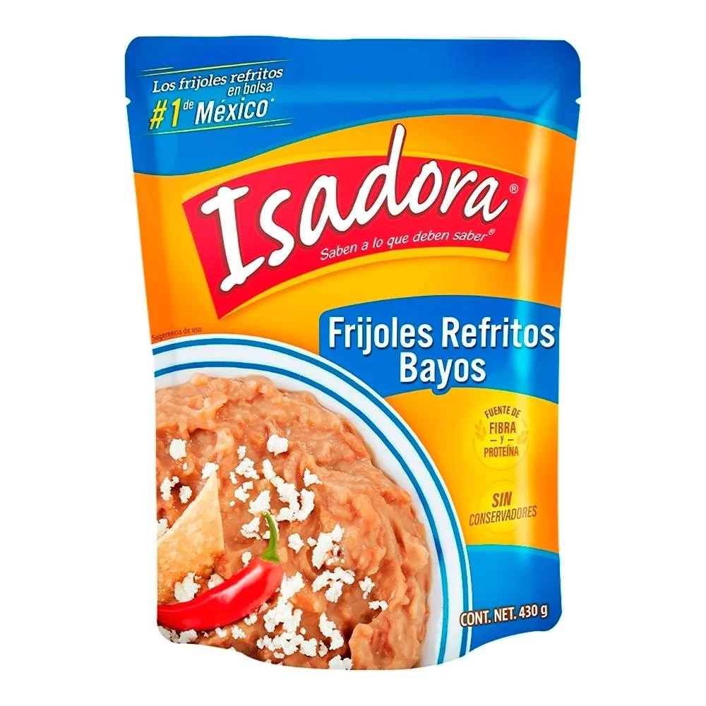FRIJOL ISADORA 24/430GR BAYO REF