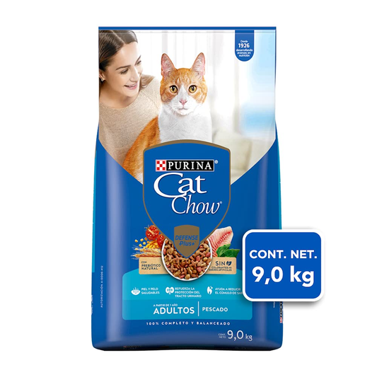 CAT CHOW PES/MARISCOS 1/9 KG
