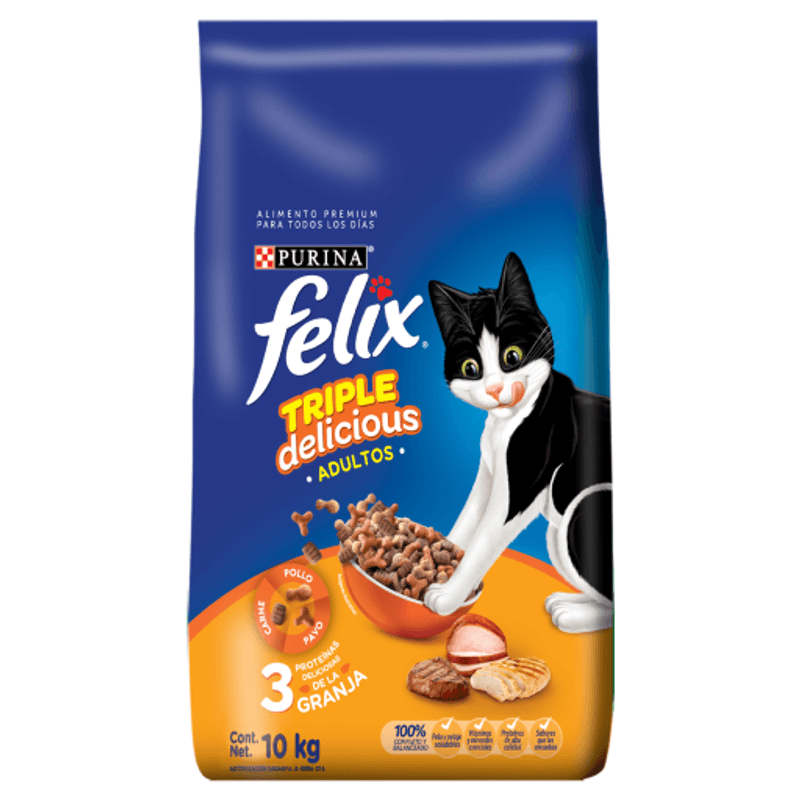 FELIX TRIPLE DELICIOUS GRANJA 1/10 KG