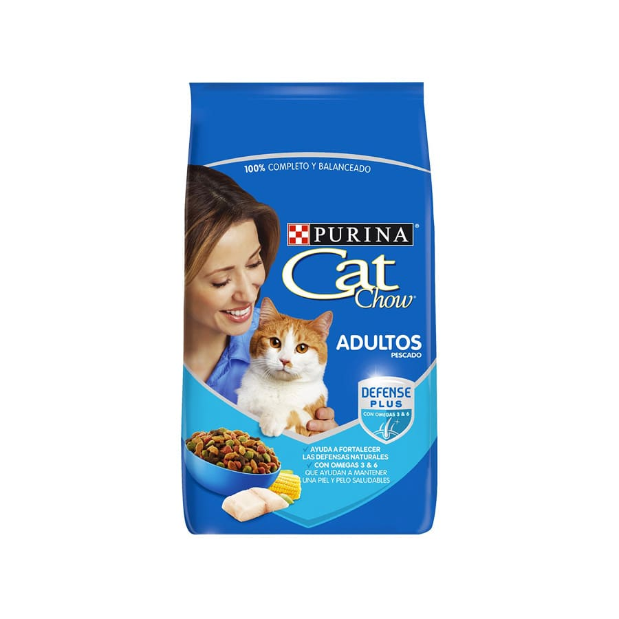 CAT CHOW ADULT0 PESCADO+3KG 1/1/20 KG