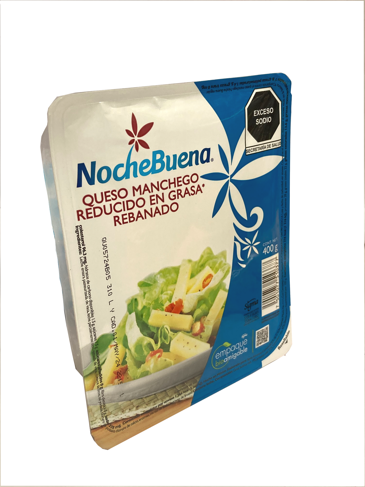 QUESO MANCHEGO N/BUENA LIGHT 400GRS