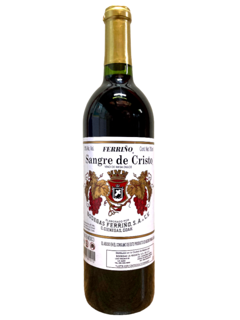 VINO TINTO SANGRE DE CRISTO 12/750 ML