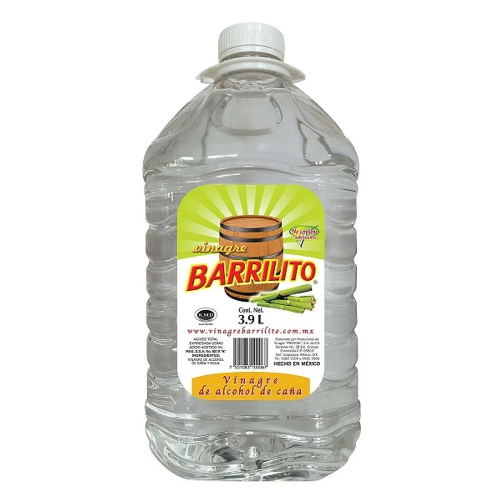 VINAGRE BARRILITO BLANCO 6/3.9 LT.
