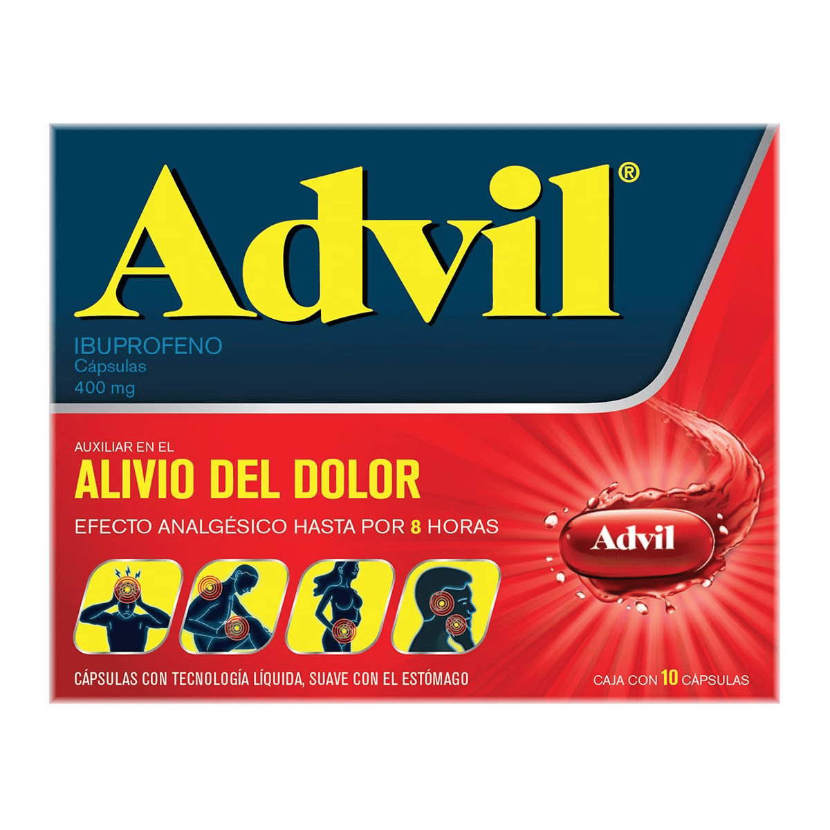 ADVIL MAX 24/10 CAPS.