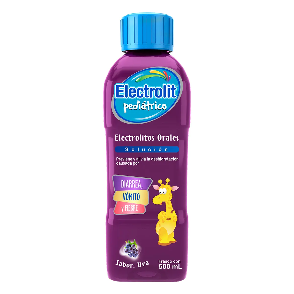 ELECTROLIT PEDIAT.12/500 ML UVA