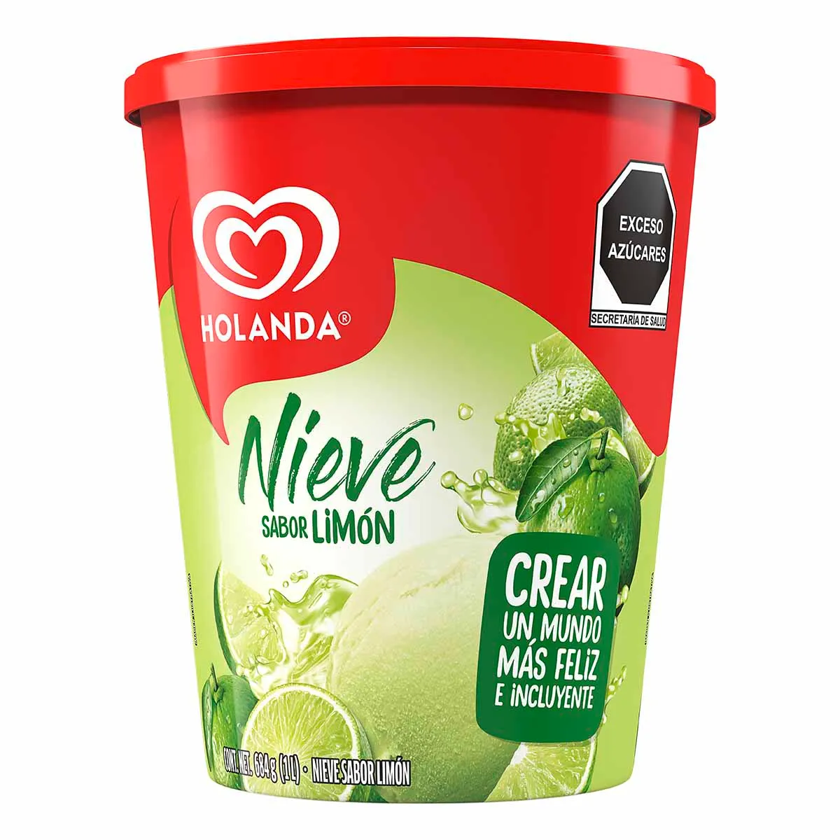 HELADO HOLANDA 12/900 ml LIMON