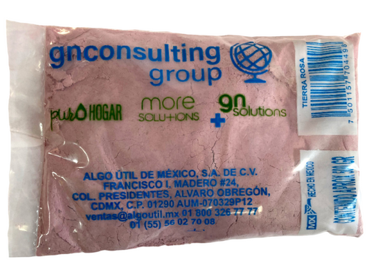 TIERRA ROSA 500GR ALGO UTIL CJ/25 PZ