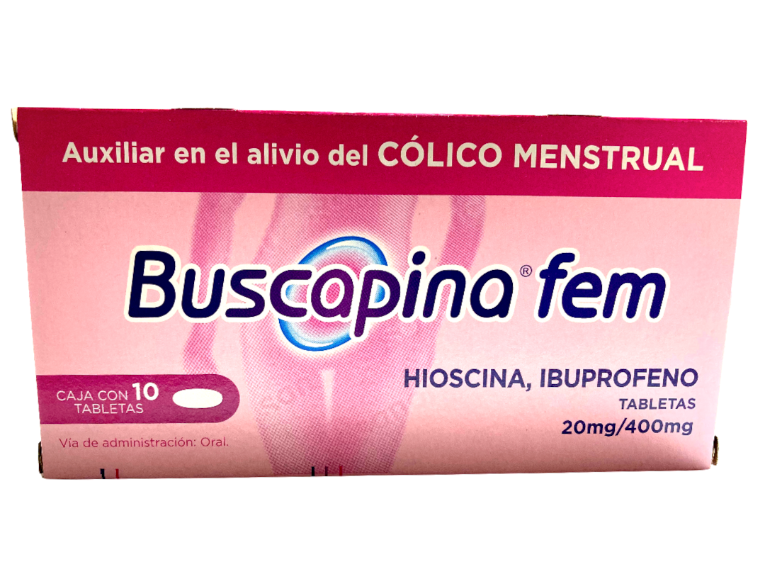BUSCAPINA FEM 120/10 TABS.