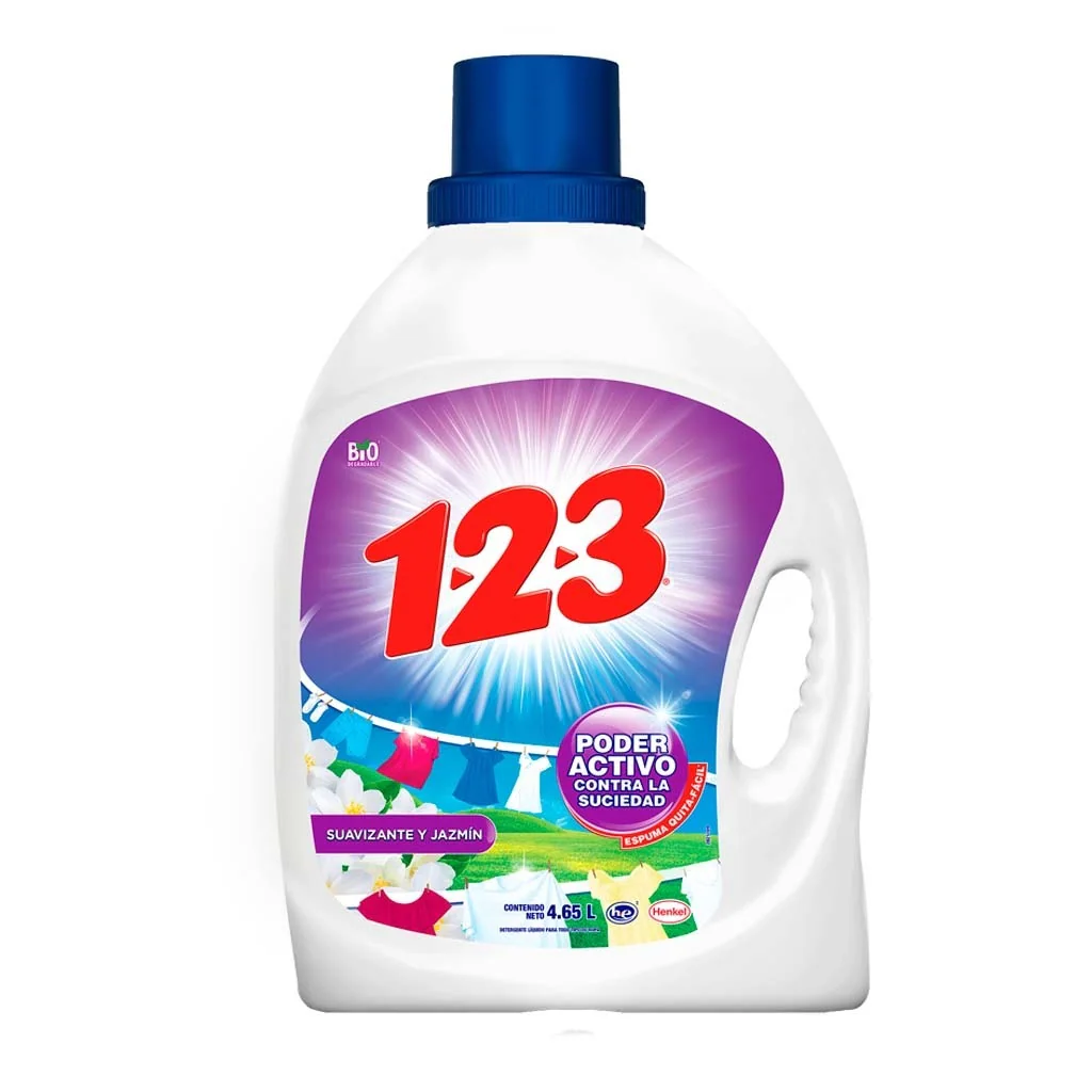 DET.123 LIQ. 4/4.650 LTS C/SUAVIZANTE