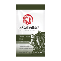 COLORANTE CABALLITO 16GR VERDE OLIV E/12