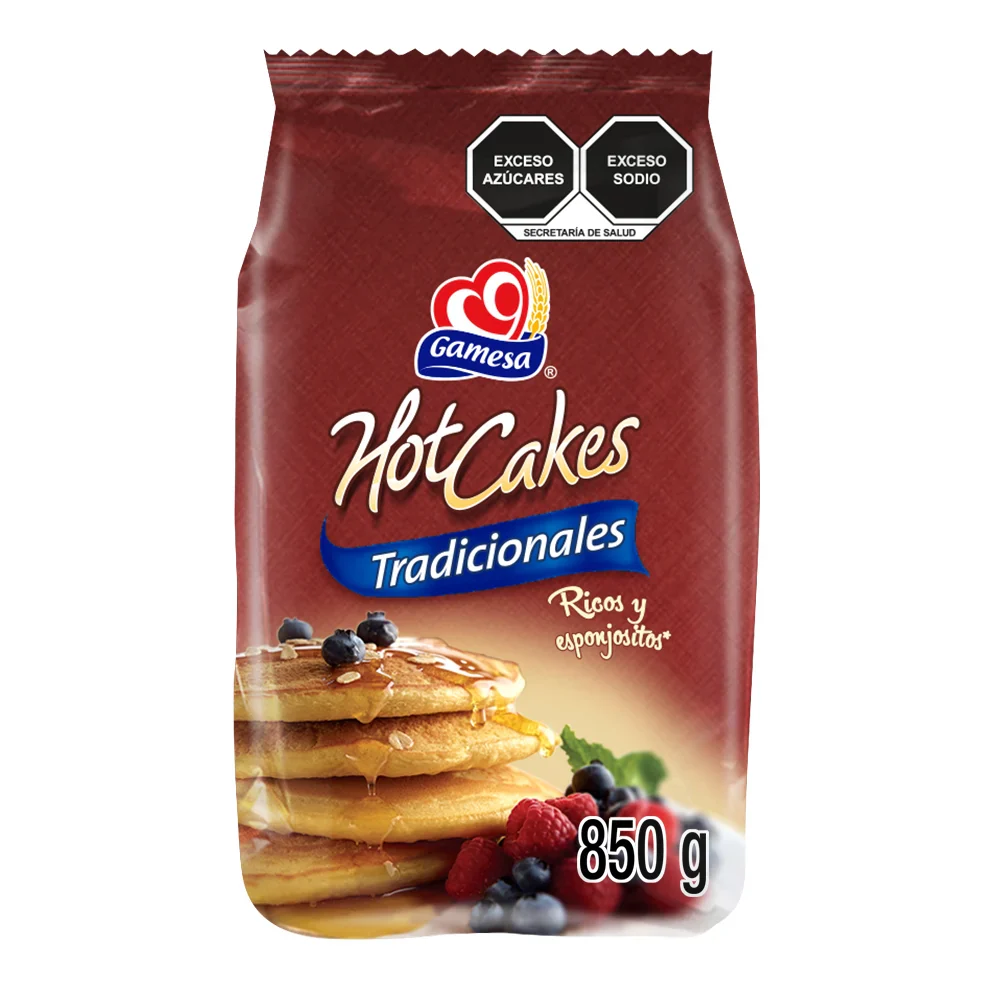 HAR.HOT CAKES GAMESA 10/850 GR BAJA