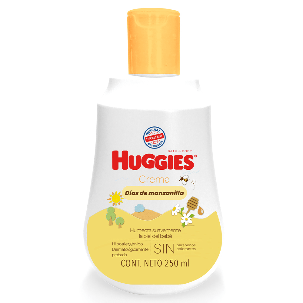 HUGGIES BB CREMA 12/250 ML GOLDb