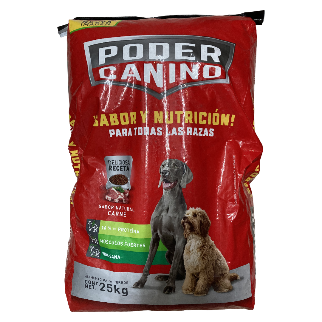 PODER CANINO 1/25 KG.