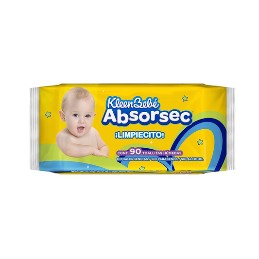 TOALLITA HUM.BABY BEBE 18/90 PZAS