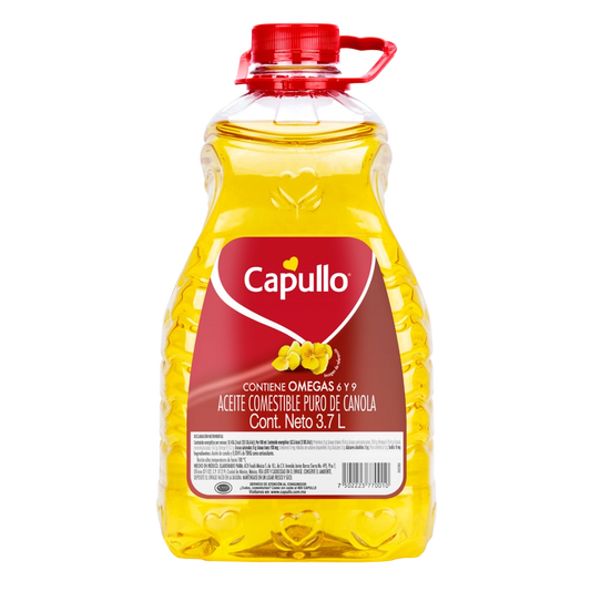 ACEITE CAPULLO CANOLA GARRAFA 4/3.7 LT