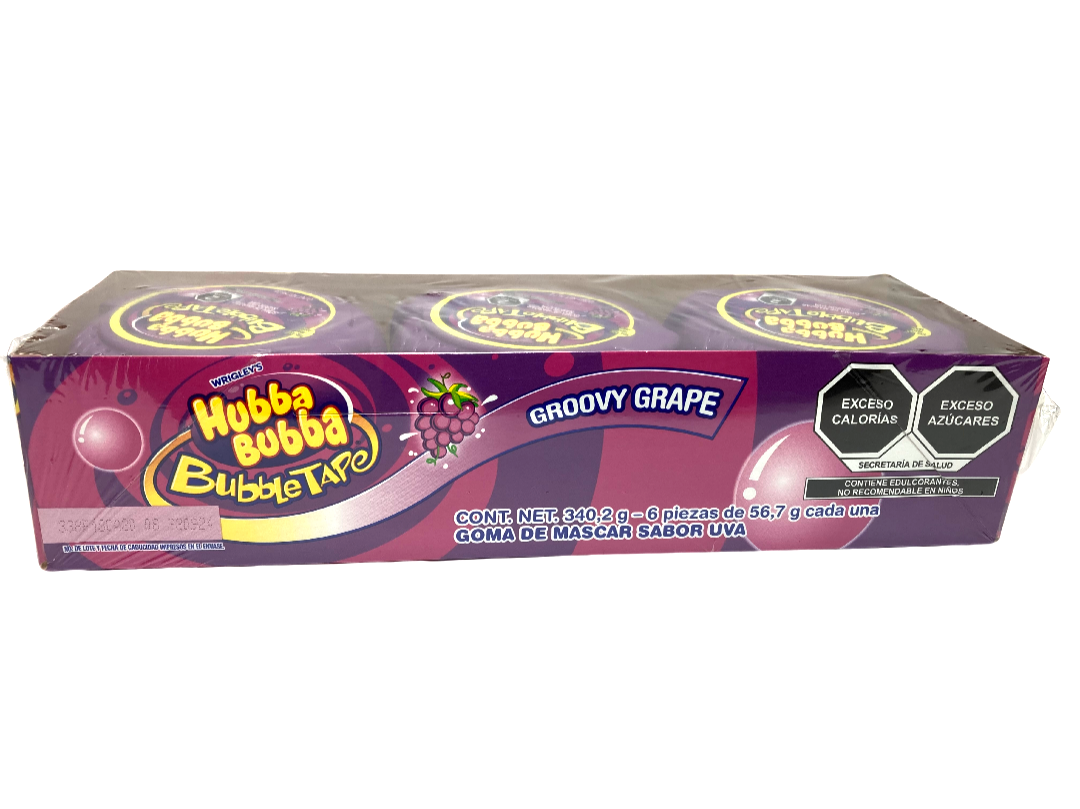 WRIGLEYS HUBBA B TAPE UVA  24/6/60 GR
