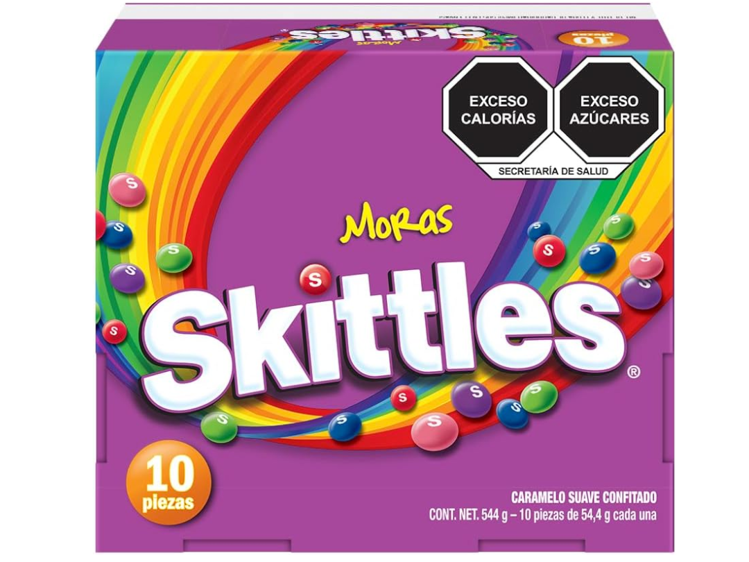 EFFEM SKITTLES MORAS 36/10/54 GR
