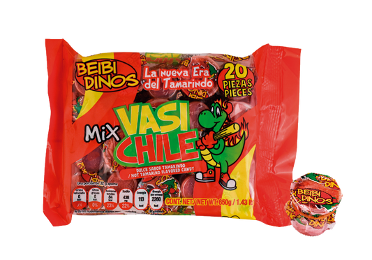 BEIBI DINOS VASI CHILE 16/20/640 GRS