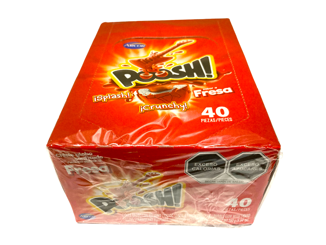 ARCOR POOSH FRESA 18/40 PZ