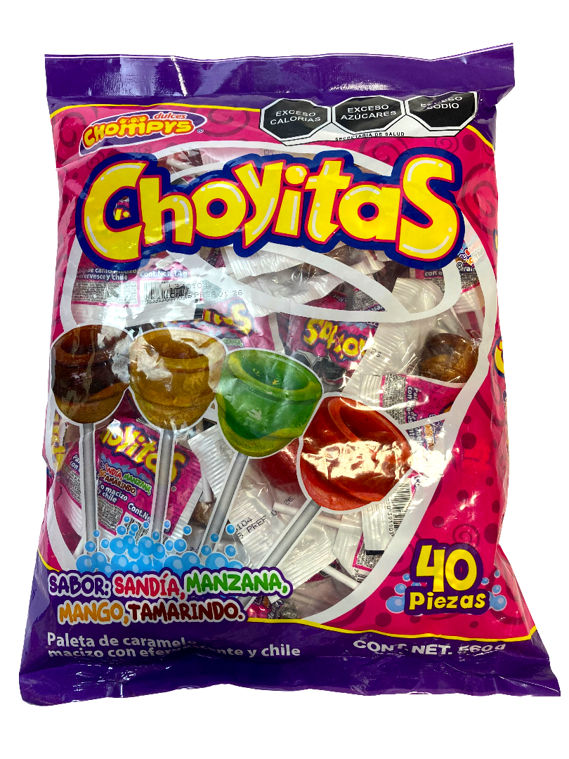 CHOMPYS PAL CHOYITAS 24/40 PZAS