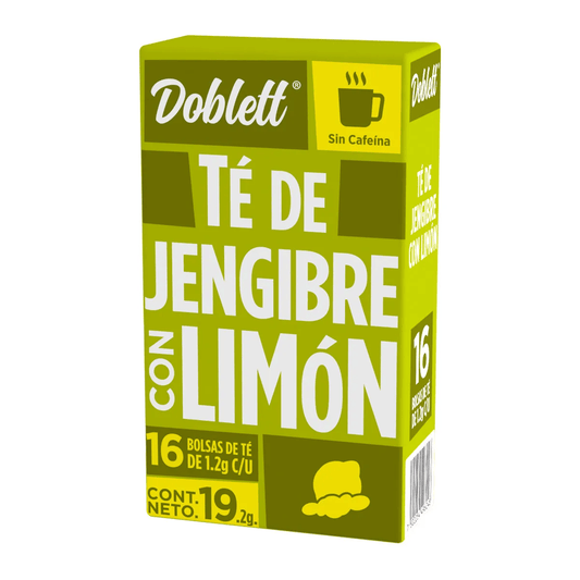 TE DOBLETT JENGIBRE LIMON 24/16 PZ