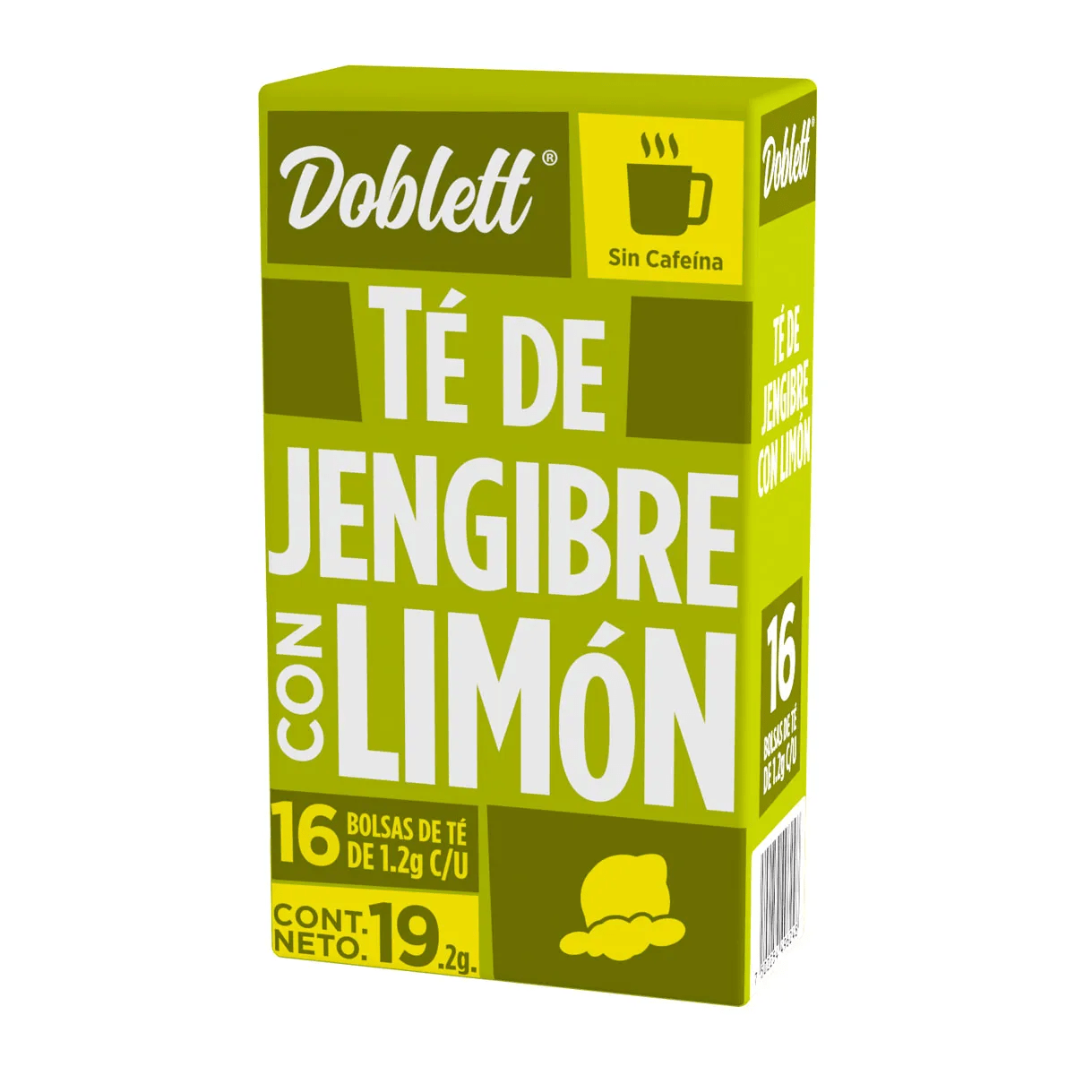 TE DOBLETT JENGIBRE LIMON 24/16 PZ