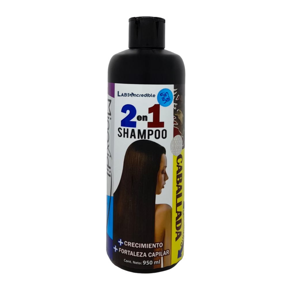 INCREDIBLE 12/950 ML SH 2EN1 MINOXIDIL