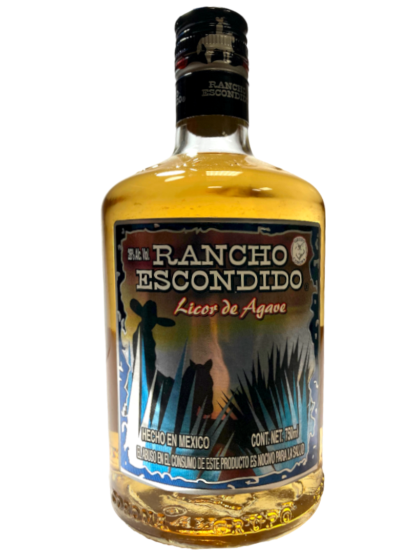 DESTILADO RANCHO ESCONDIDO 12/750ML