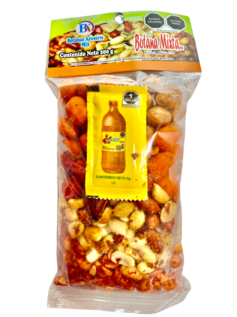 BOTANA ARCOIRIS MIXTA 20/200 GR