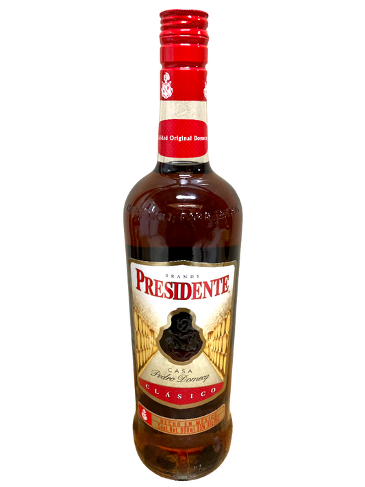 BRANDY PRESIDENTE CLASICO 12/900 ML