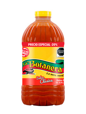 SALSA LA BOTANERA GALON 6/4 LT PRECIO E