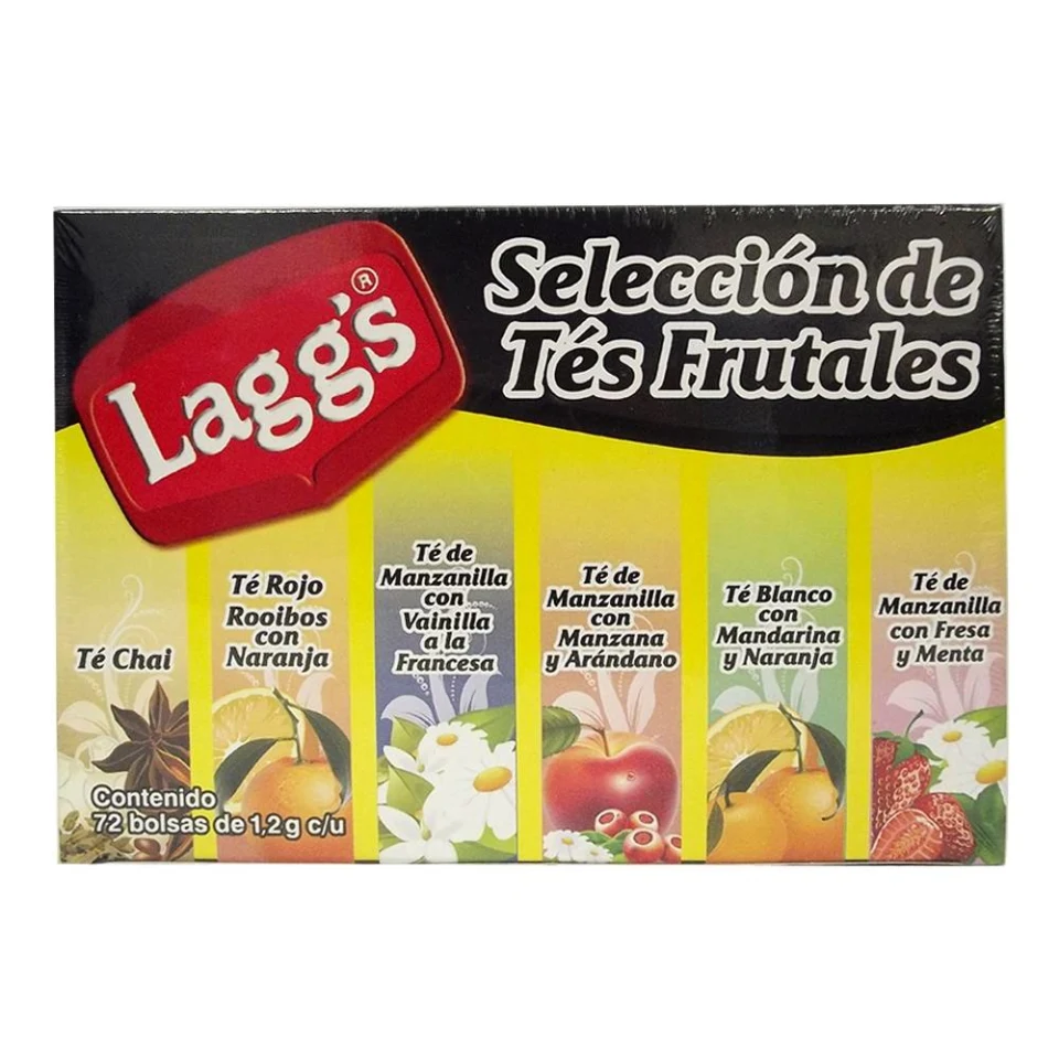 TE LAGGS SURTIDO FRUTAL 6/1/72
