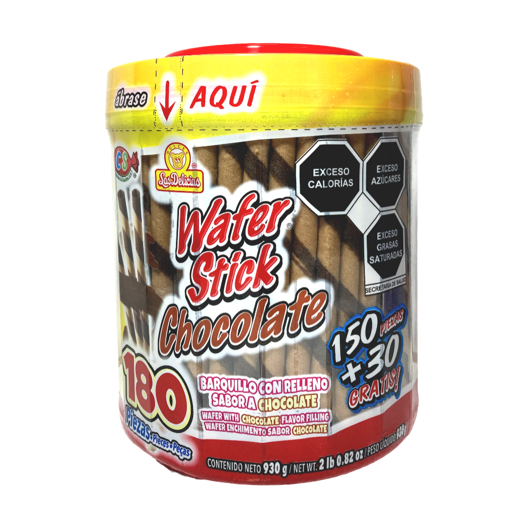 LAS DELIC WAFER CHOCO 6/150/930 GR