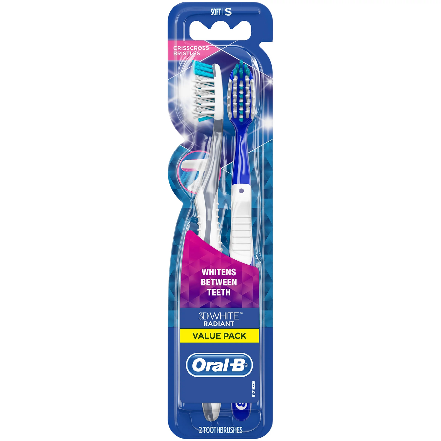 CEP ORAL B 36/1 3D WHITE 2X1