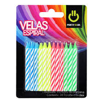VELA ESPIRAL STDA 24/24 PZAS