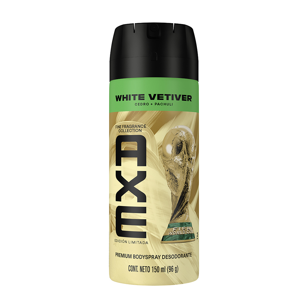 AXE BODY SPRAY 12/150ML WHITE VETIVER