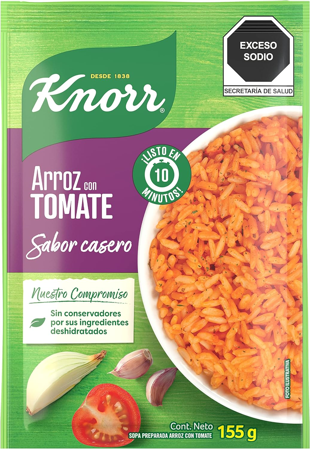 ARROZ KNORR TOMATE 12/155 GR