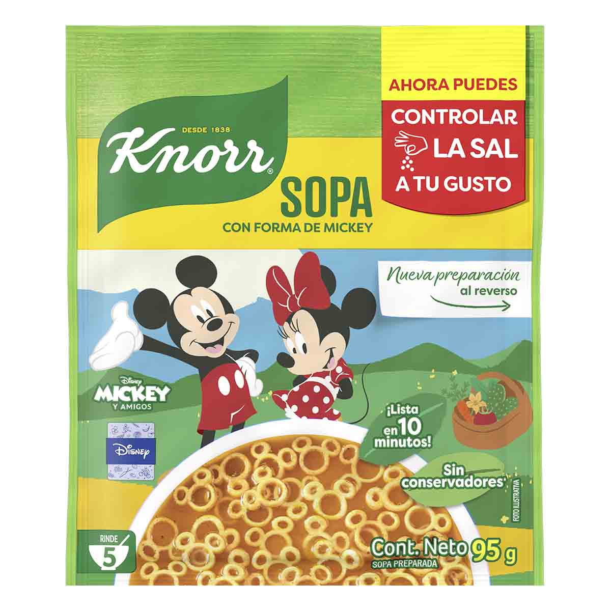 SOPAS KNORR 12/95 GR MICKEY baja