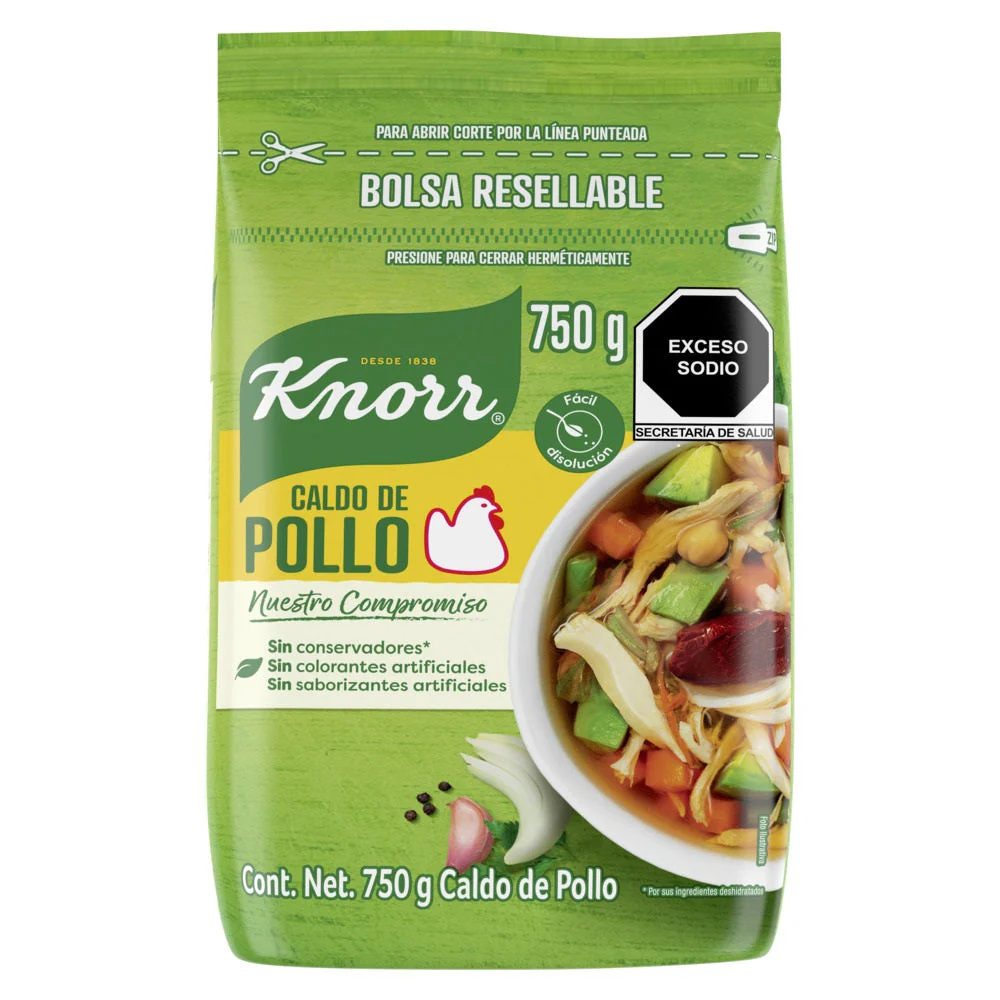 KNORR SUIZA BOLSA 12/750 GR