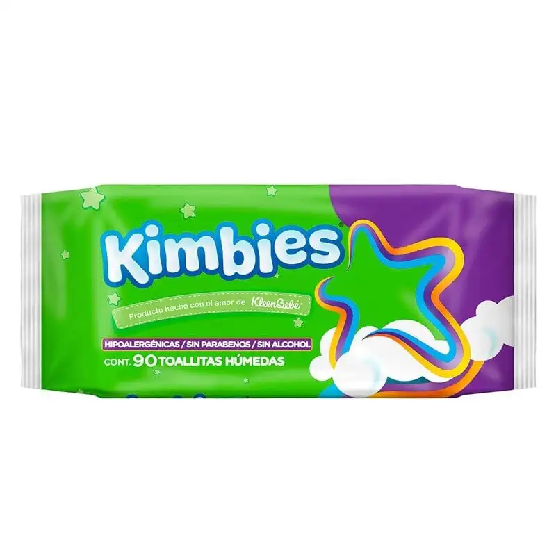 TOALLITA HUM.KIMBIIES 24/90 PZAS