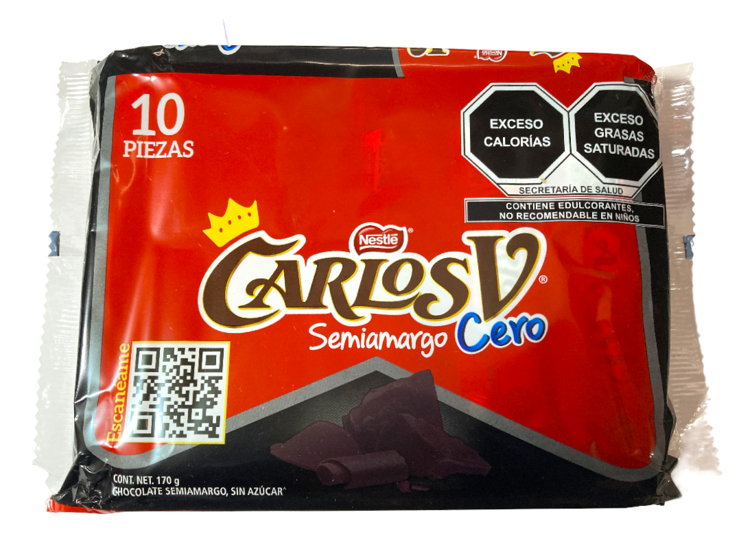NESTLE CARLOS V SEMIAMARGO 8/10/PZ