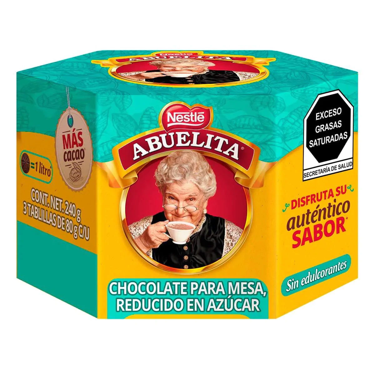 ABUELITA 24/3/240 GRS S/AZUCAR