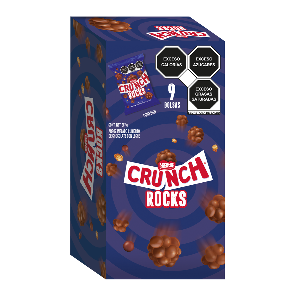 NESTLE CRUNCH ROCKS BOLSA 16/7/PZ