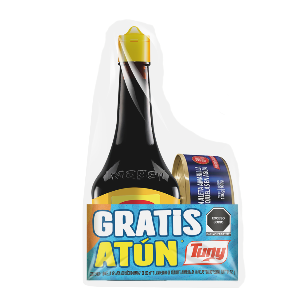 JUGO MAGGI/ATUN TUNY 12/250 ML