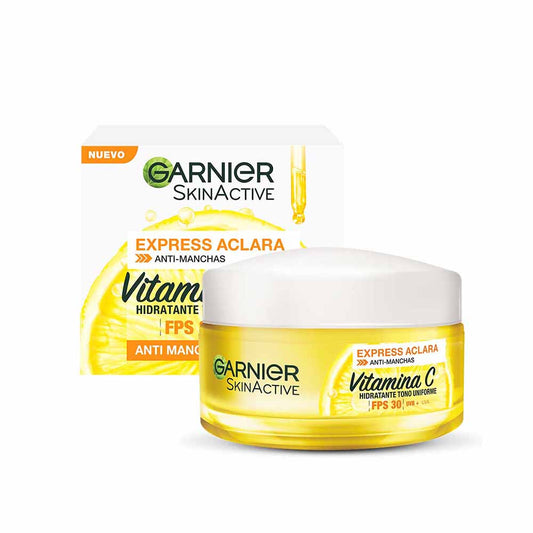 GARNIER EXPRESS ACLARA CREMA FPS 30 6/50