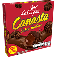 CORONA CANASTA AVELLANA 24/50 PZAS