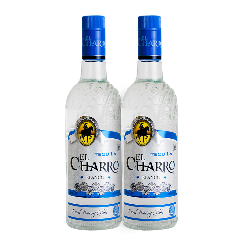 TEQ.EL CHARRO BCO DUO 6/750 ML